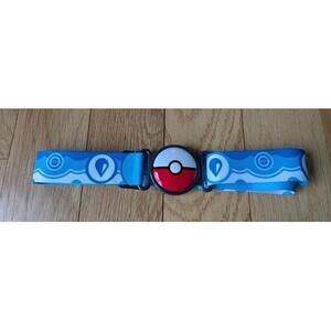 Pokémon Blue Water Element Belt Adjustable 20" to 36" Nintendo 2018